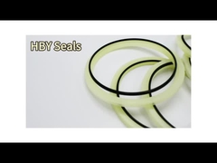 HBY 110 X 125.5 X 6MM Çubuk tampon mühürü Uretan PU Yedek halka lastik mühürle