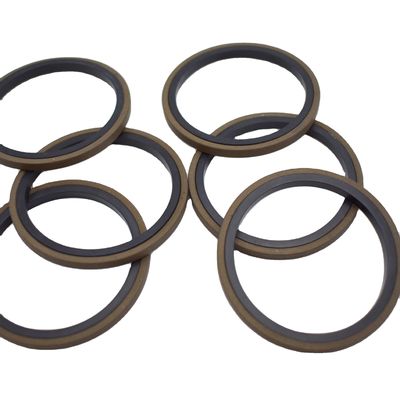 PTFE NBR SPG Yüksek Basınçlı Piston Dükkanları Makine Tamirhaneleri İçin Hidrolik Piston Halkaları