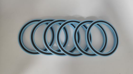 Volvo Hidrolik Çubuk Mühürü Polyurethane PU Yağa dayanıklı OEM Sky Blue Mühürü Kit