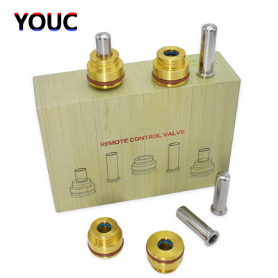 Yüksek Kaliteli Ekskavatör Hidrolik 10*10mm Joystick İticisi Uzaktan Kumanda Valfi CAT DH R EC