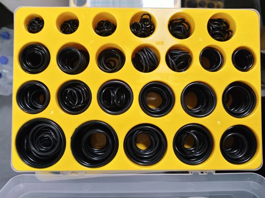 666 adet Doosan 90 shore O-Ring Kiti Ekskavatör Modeli İçin DH200 DH220 DH300 NBR O Ring Kutusu Tamir Contası Kiti Fabrika Fiyatı